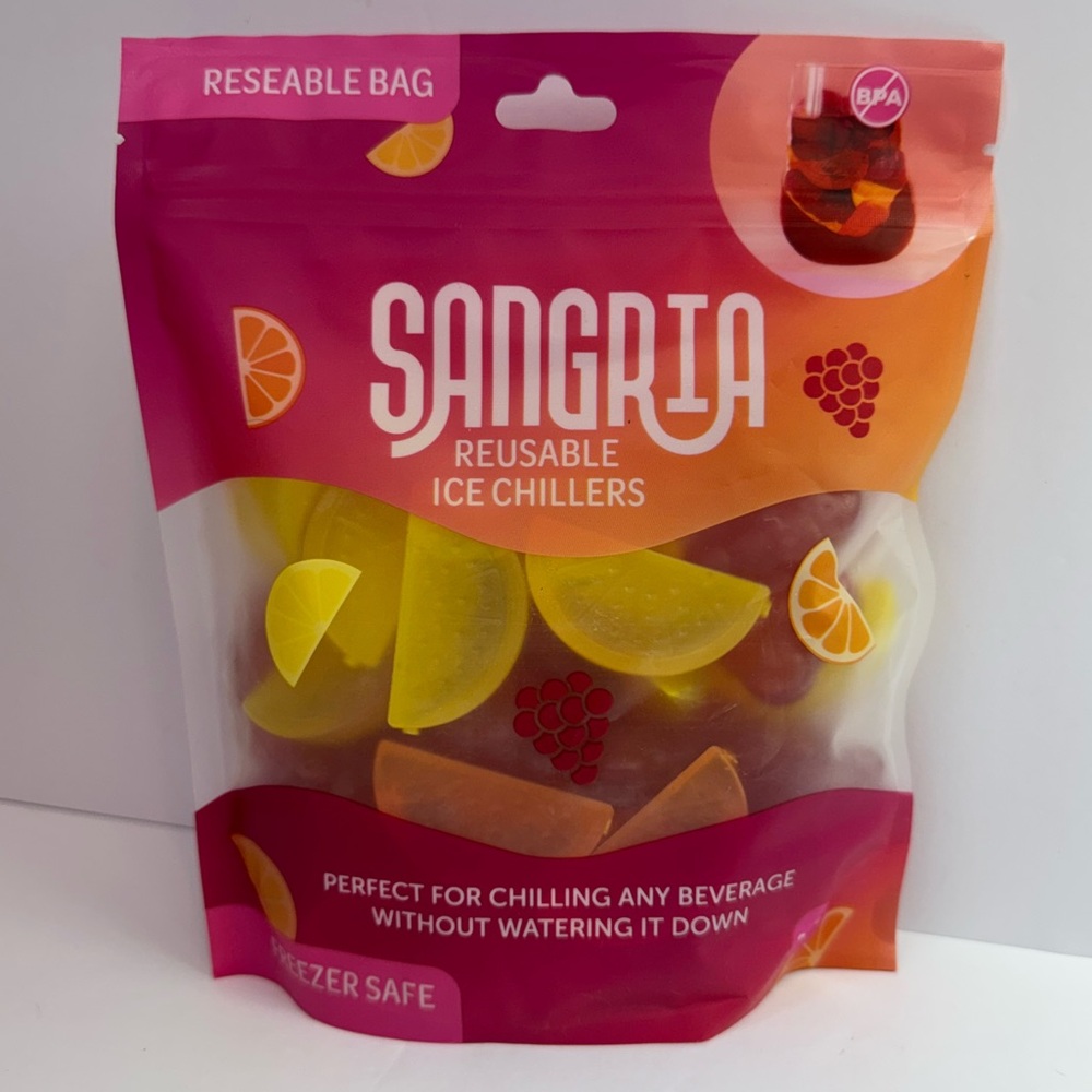 Sangria Reusable Ice Chillers